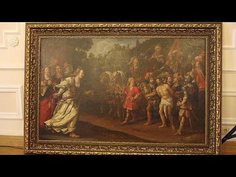 شاهد أوكرانيا تستعيد 4 لوحات زيتية بقيمة 10 ملايين يورو