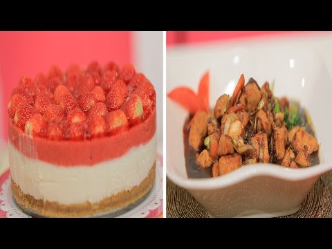 شاهد تشيز كيك موس الفراولة