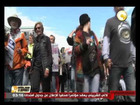 شاهدالشرطة تلقي القبض على 300 متظاهر في احتجاجات واشنطن