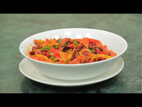 بالفيديو فاصوليا بالسوسيس