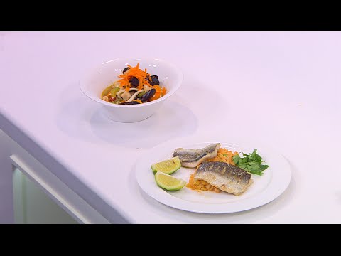 شاهد سمك لوت بالبطاطس