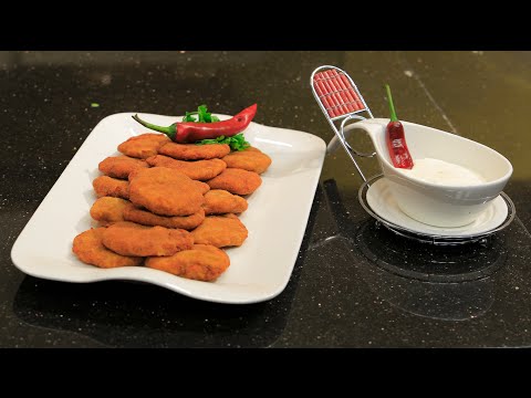 شاهد طريقة عمل ناجتس سمك