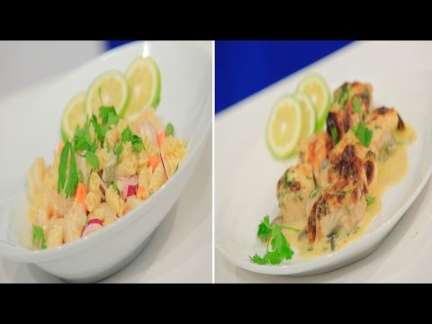 شاهد طاجن سمك فيليه بصوص الكريمة والليمون