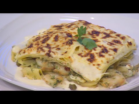 بالفيديو طريقة عمل لازانيا سي فود