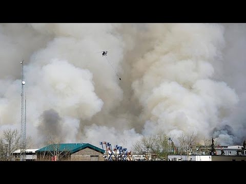 فيديو إعلان حالة الطوارئ في مقاطعة ألبيرتا غربي كندا
