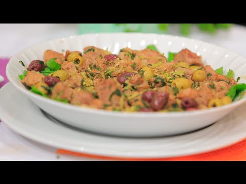 فيديو طريقة عمل لحمة بالزيتون