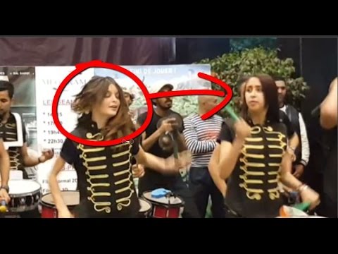 شاهد  الفتاة الفاسية التي ابهرت الجميع في مهرجان الموظف الجماعي