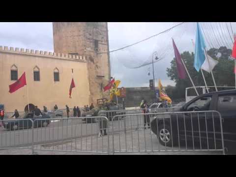 بالفيديو الحدث الذي افزع قوات الأمن قبل افتتاح مهرجان فاس