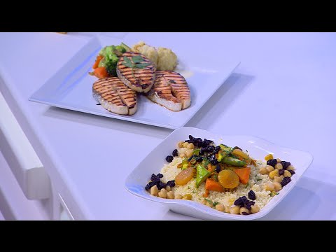 شاهد سمك سلمون بالجنزبيل