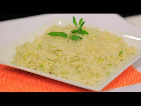 بالفيديو طريقة عمل الأرز بالكوسة والجبنة