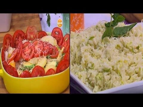 بالفيديو طريقة عمل الأرز بالكوسة والجبنة