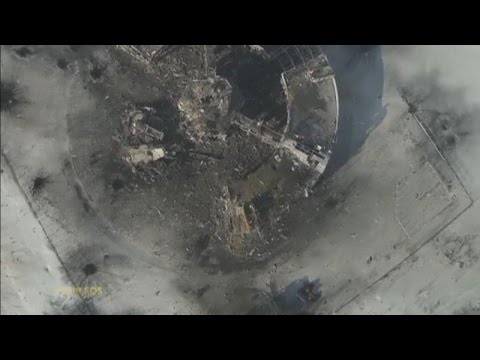 الحرب تشعل مطار أوكرانيا الدولي