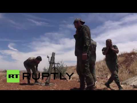 شاهد الجيش السوري يحرز تقدما في الغوطة الغربية