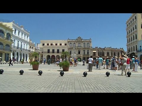 فيديو تهافت سياحي غير مسبوق على كوبا قبل تغيير الصورة التاريخية