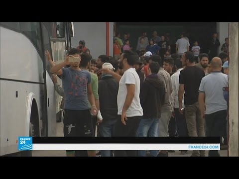 بالفيديو اللاجئون اللذين نقلتهم اليونان من إيدوميني إلى سالونيكي يشكون نقص الخدمات