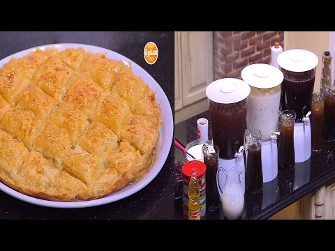 غلاش بالمكسرات وعصائر رمضانية