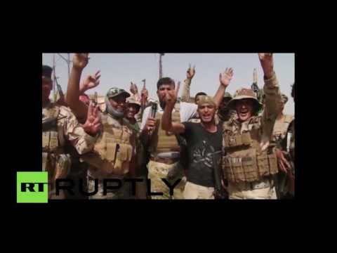 فيديو مشاهد من مركز ناحية الصقلاوية التابعة لقضاء الفلوجة