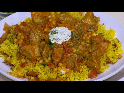 شاهد طريقة عمل فتة اللحم بالحمص