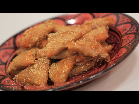 طريقة عمل بريوات السمسم والفول السوداني