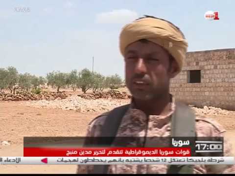 بالفيديو عمليات عسكرية شرسة لتحرير مدينة منبج السورية من أيدي داعش