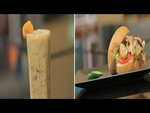 دجاج بالصوص الابيض ولبن رايب بالفواكه المجففة