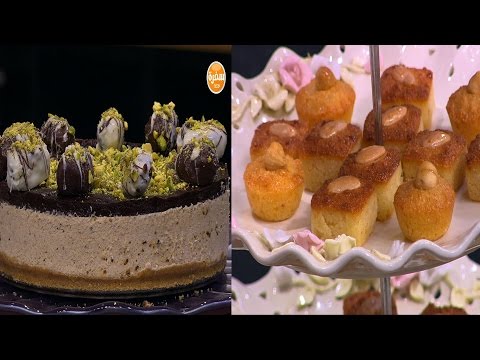 تشيز كيك التمر والشيكولاتة