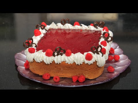 شاهد طريقة عمل كيكة الشيكولاتة والجيلي