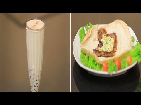 شاهد ستيك بصوص رافيجوت وسموثي الشوكولاتة بالتمر