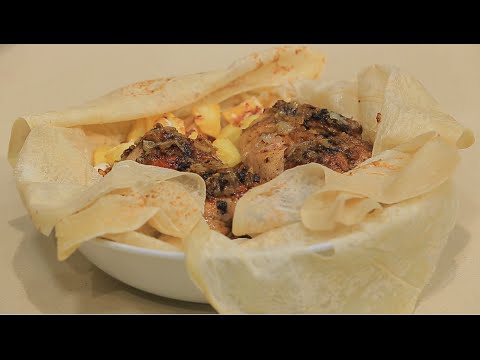 طريقة عمل فتة المسخن