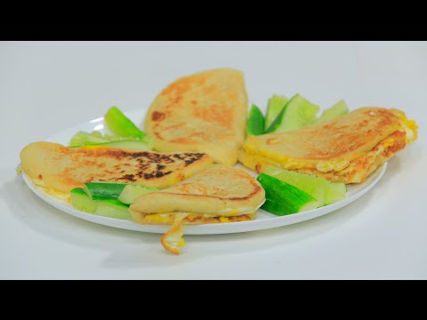 طريقة عمل سندوتش بيض بالجبنة