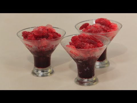 طريقة عمل جرانيتا الكركديه