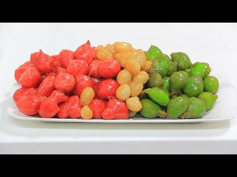 بالفيديو طريقة عمل زلابية ملونة ومميزة