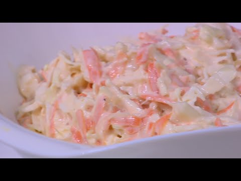 طريقة عمل سلطة كول سلو