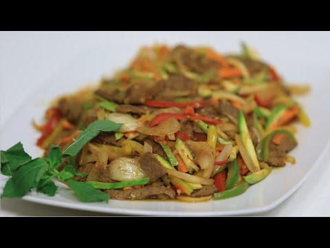 طريقة عمل فاهيتا لحمة وخضار