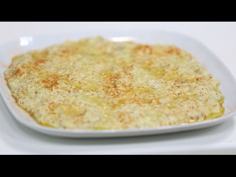 طريقة عمل سلطة بابا غنوج بالبطاطس