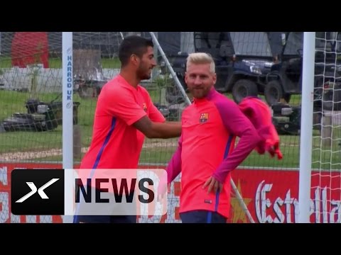 شاهد نيو لوك ميسي يثير الدهشة