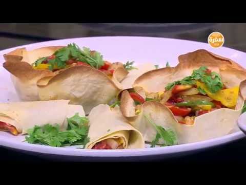 بالفيديو طريقة عمل ومقادير فاهيتا  الدجاج