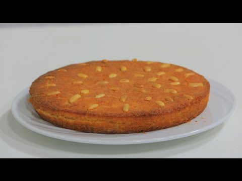 بالفيديو  طريقة عمل بسبوسة مع الشيف نجلاء الشرشابي