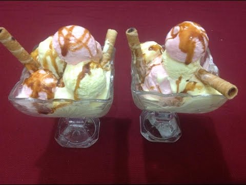 تعلمي عمل ايس كريم ومثلجات بنكهات مختلفة