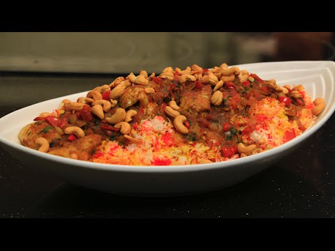 بالفيديو  طريقة عمل الأرز البرياني بالسمك