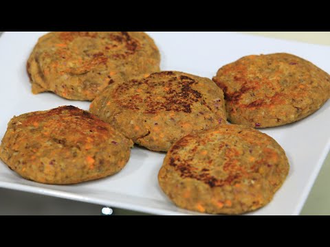 بالفيديو طريقة عمل برغر جبنة مدخنة بالعدس