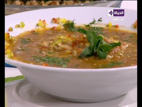 طريقة عمل شوربة لسان العصفور