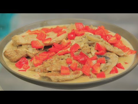 شاهد طريقة عمل ديك رومي بالمشروم