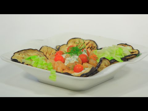 طريقة عمل سلطة جمبري بالباذنجان
