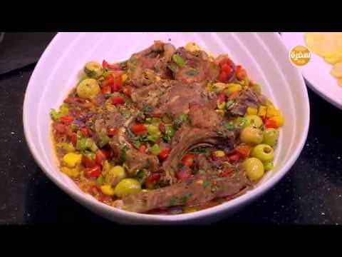 طريقة عمل ريش بصلصة الزيتون