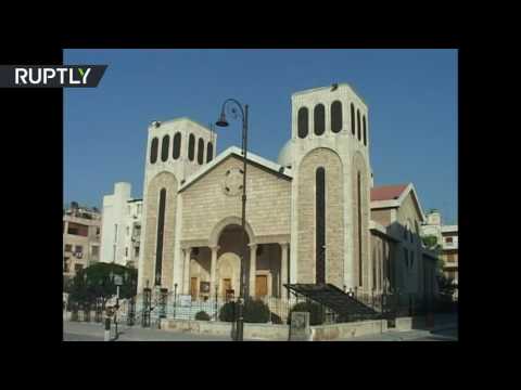 شاهد كنيسة في حلب تفتح أبوابها أمام اللاجئين