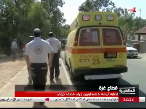 شاهد الطيران الإسرائيلي يشنّ غارات على شمال قطاع غزة
