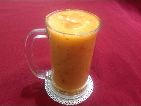 طريقة عصير بطيخ بالشمام