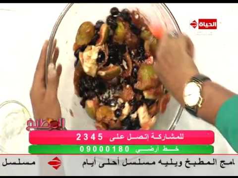 طريقة عمل فطيرة الشوفان بالكريز والتين