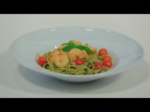 طريقة عمل مكرونة بالنعناع و الطماطم الشيري